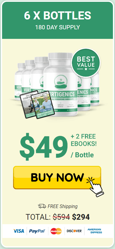 Buy Vertigenics 6 Bottle